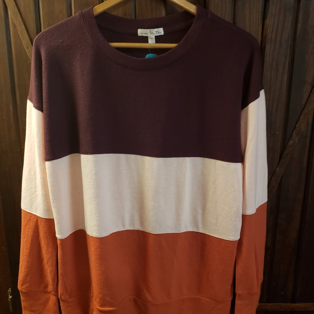 Nine Britton Dalia Brushed Knit Top